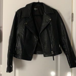 Vegan Leather Jacket